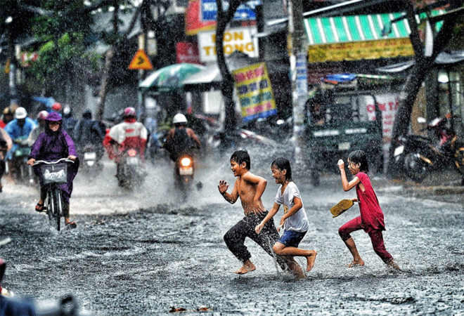 Hà Nội và nhiều tỉnh thành trên cả nước hôm nay có mưa to.